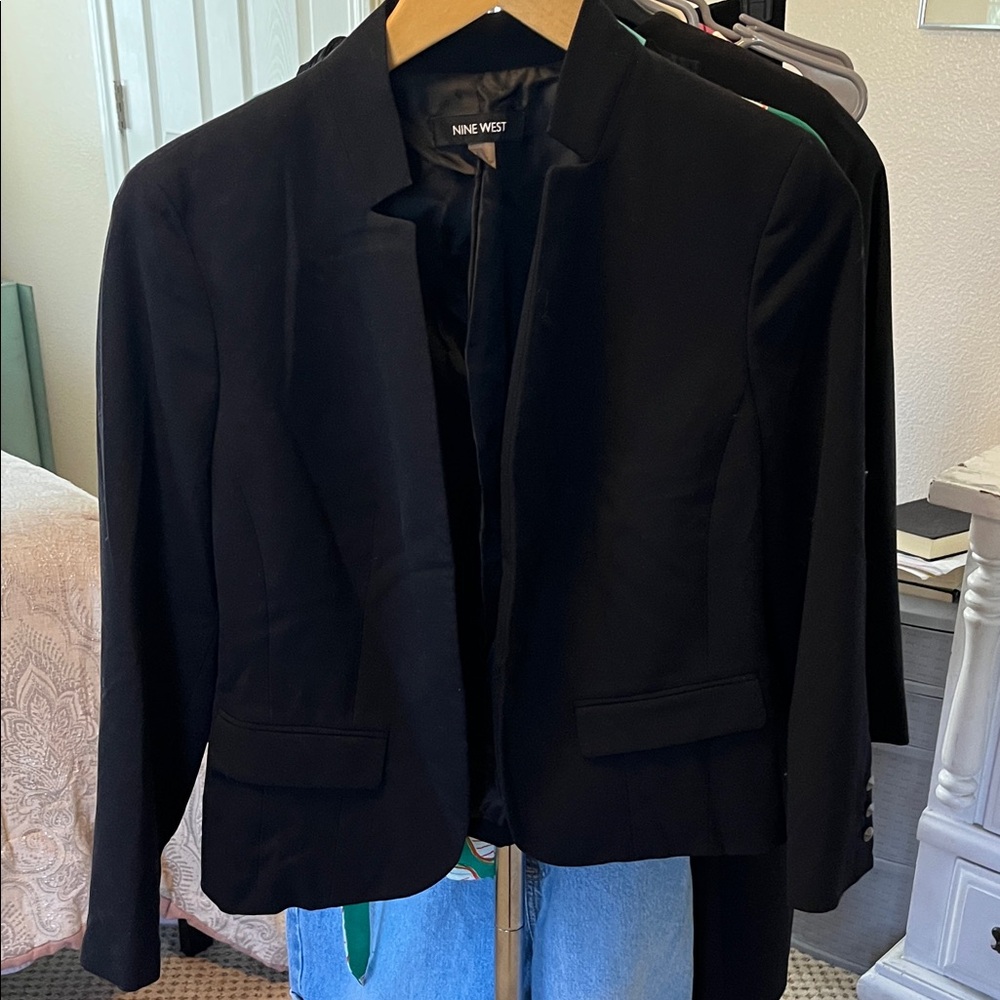 Nine West Elegant Black Blazer